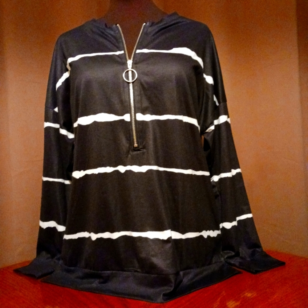 Zip Collar Pull Over